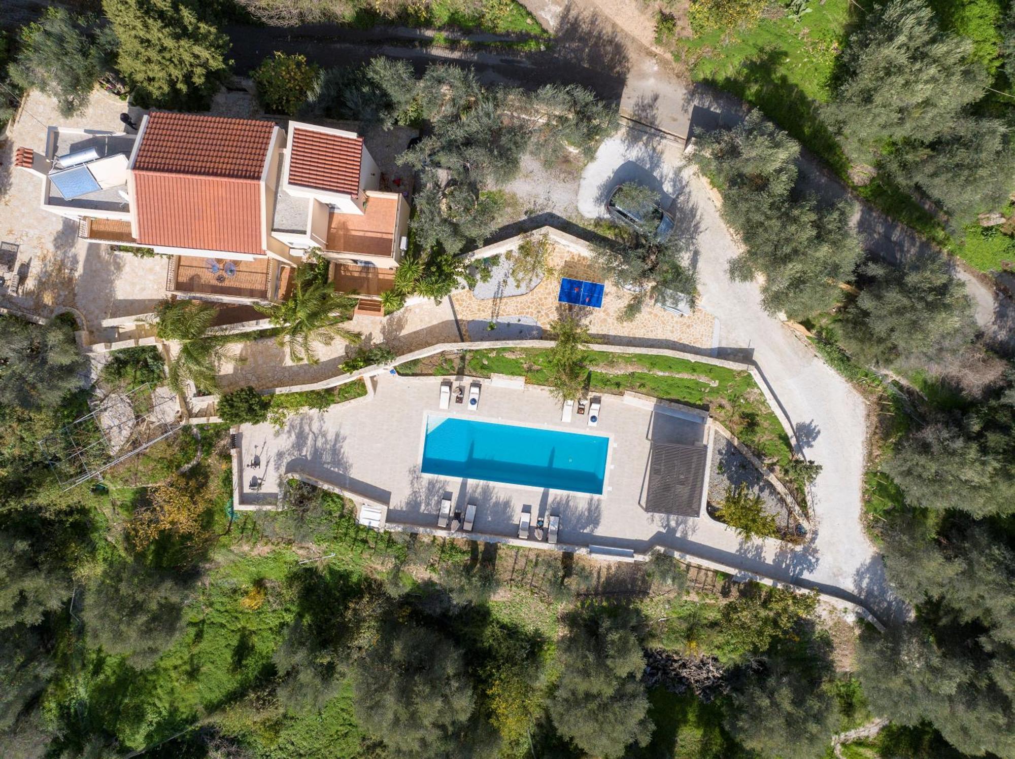 Serenity River Villa Palaiochora Dış mekan fotoğraf
